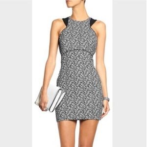 Elizabeth and James Cutout Jacquard Dress